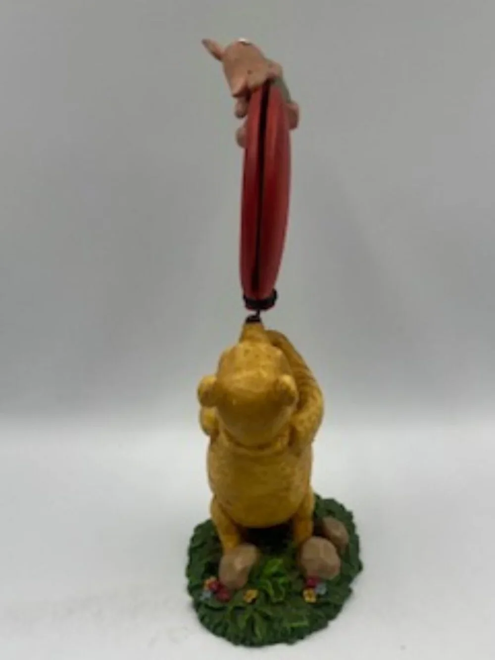 Vintage Disney Winnie the Pooh Figurine Photo Frame with Piglet Resin Ron Lee